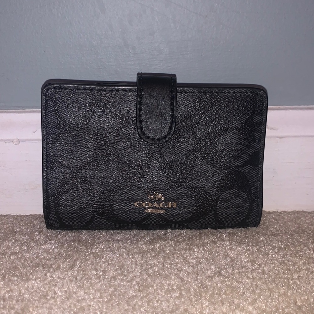 Coach wallet with coin purse